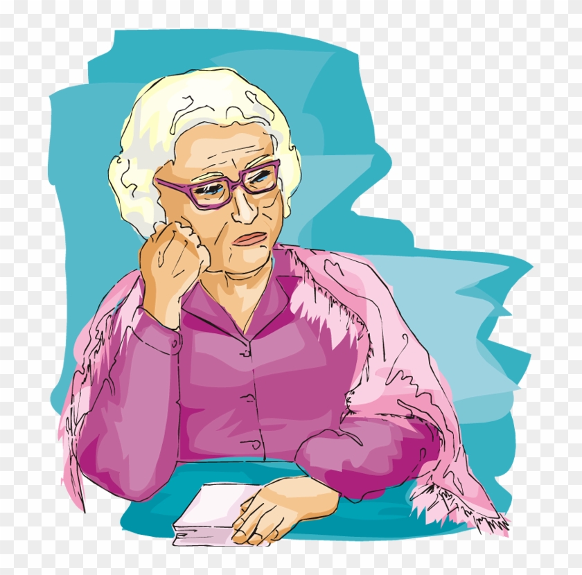 Detail Old Woman Clipart Nomer 24