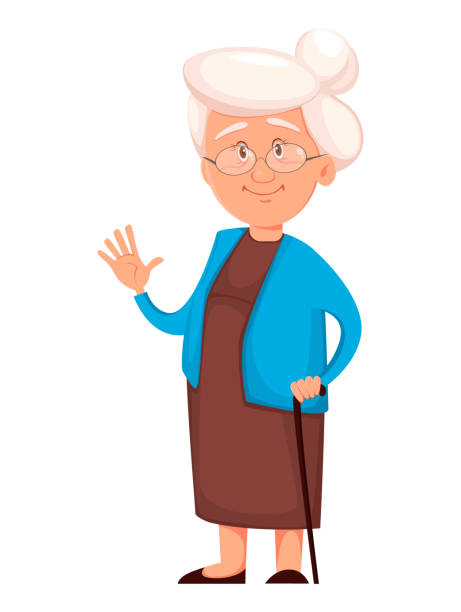 Detail Old Woman Clipart Nomer 36