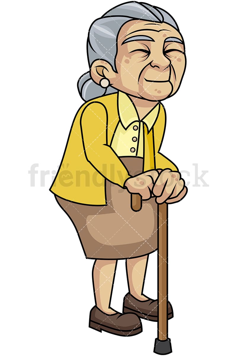 Detail Old Woman Clipart Nomer 44