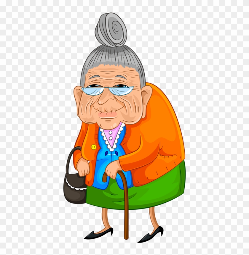 Detail Old Woman Clipart Nomer 8