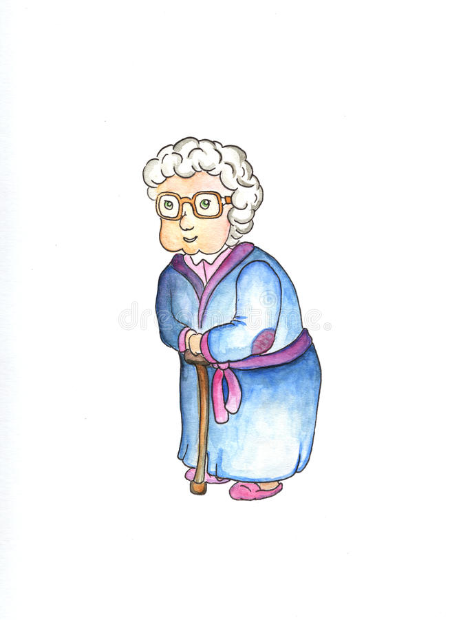 Detail Old Woman Clipart Nomer 9