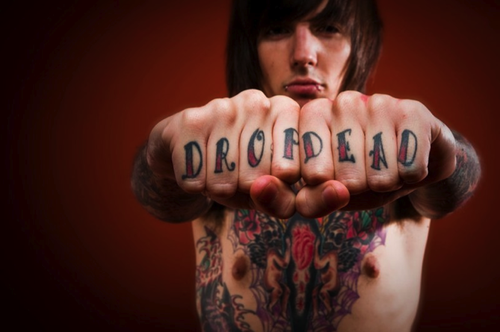 Detail Oliver Sykes Drop Dead Nomer 13