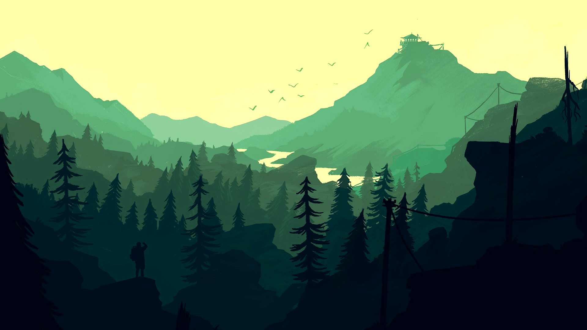 Detail Olly Moss Firewatch Nomer 21