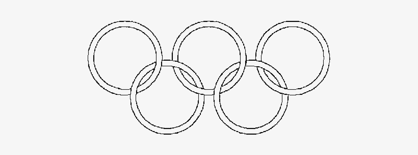 Detail Olympic Rings Black And White Nomer 19