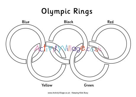 Detail Olympic Rings Black And White Nomer 25