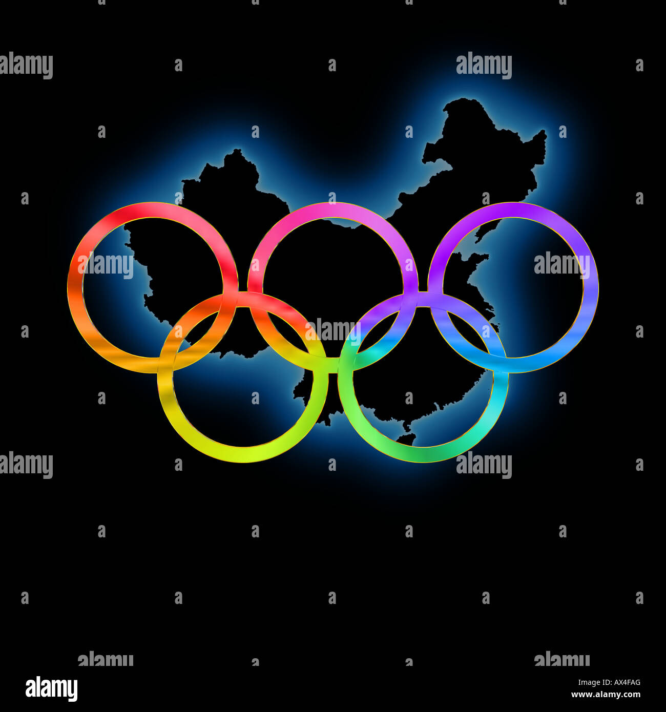 Detail Olympic Rings Black Background Nomer 13