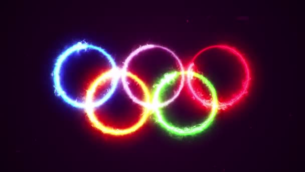 Detail Olympic Rings Black Background Nomer 14