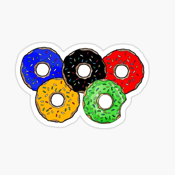 Detail Olympic Rings Stickers Nomer 12