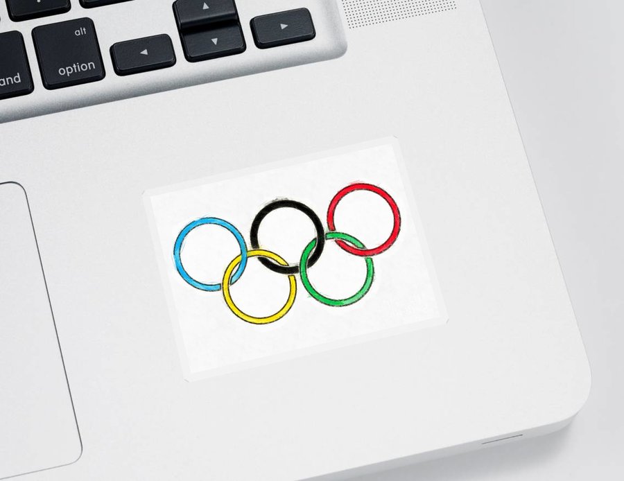 Detail Olympic Rings Stickers Nomer 36