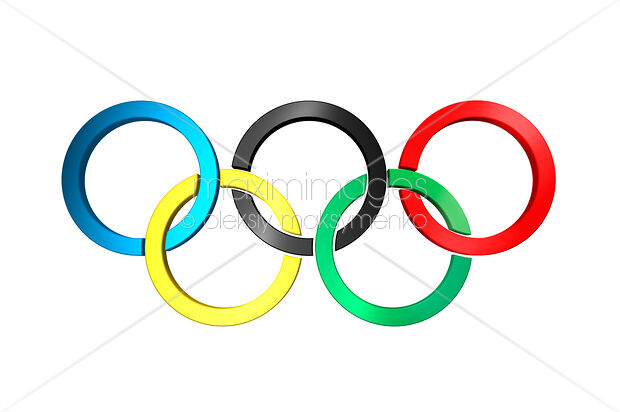 Detail Olympic Rings White Nomer 18