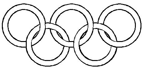 Detail Olympic Rings White Nomer 19