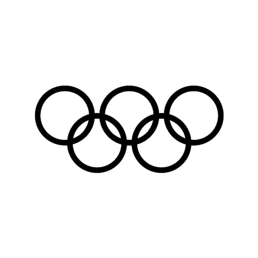 Detail Olympic Rings White Nomer 29