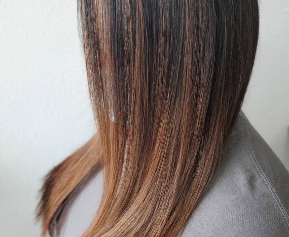 Detail Ombre Rambut Pendek Warna Coklat Nomer 10