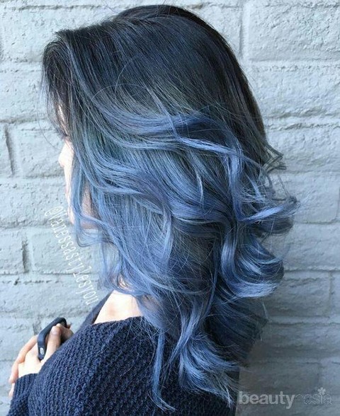 Detail Ombre Rambut Warna Abu Nomer 23