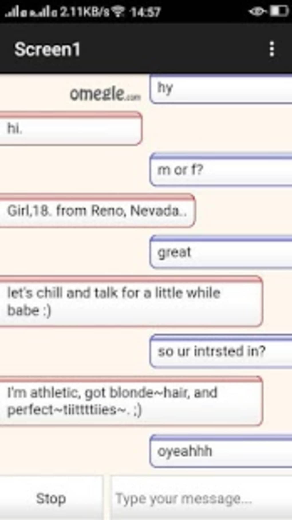 Detail Omegle Chat Android Nomer 35