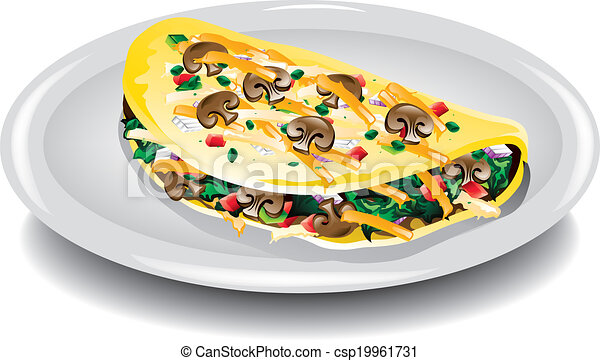 Detail Omelet Clipart Nomer 12