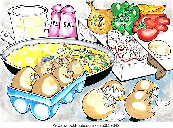 Detail Omelet Clipart Nomer 19