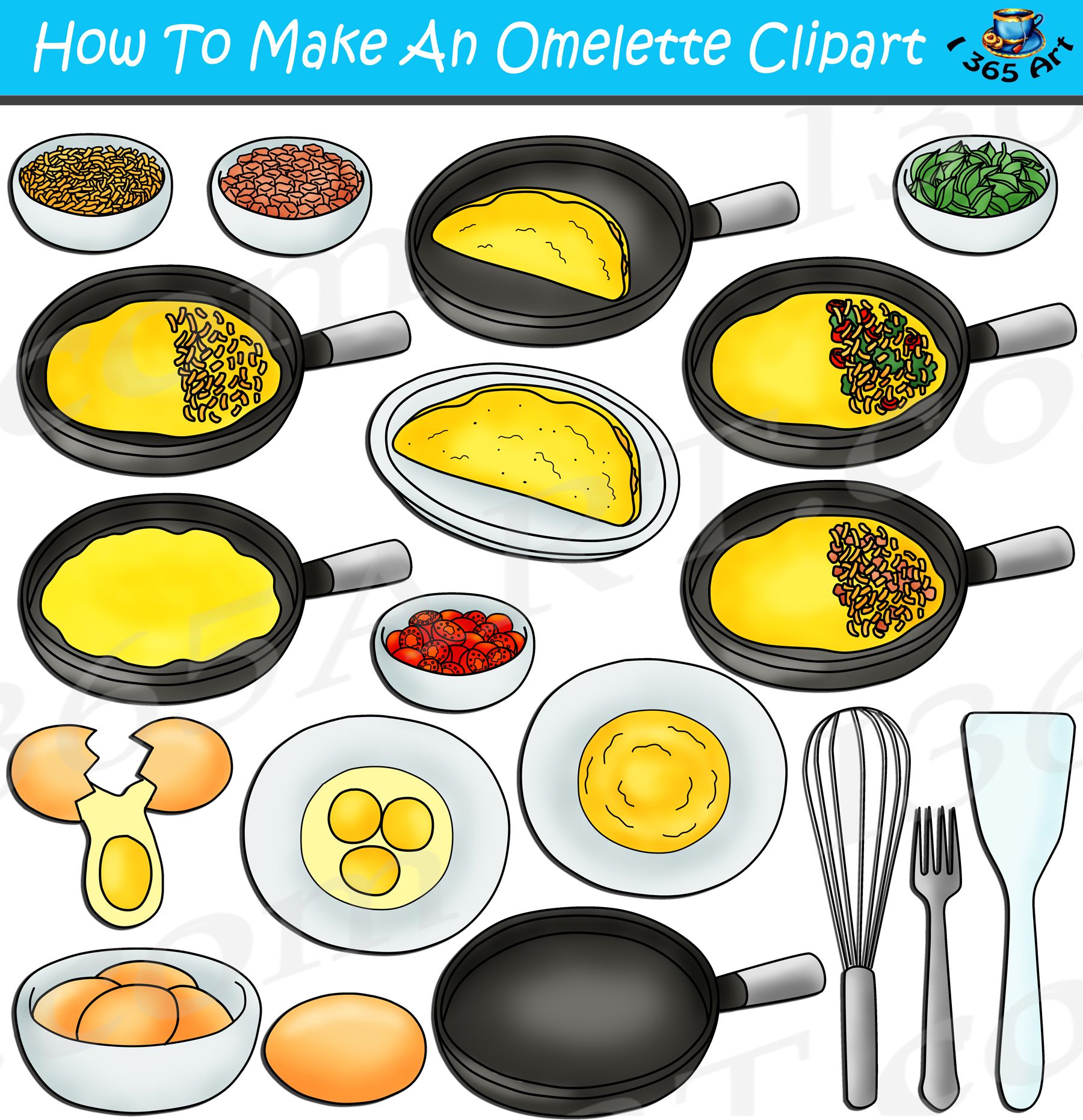 Detail Omelet Clipart Nomer 37