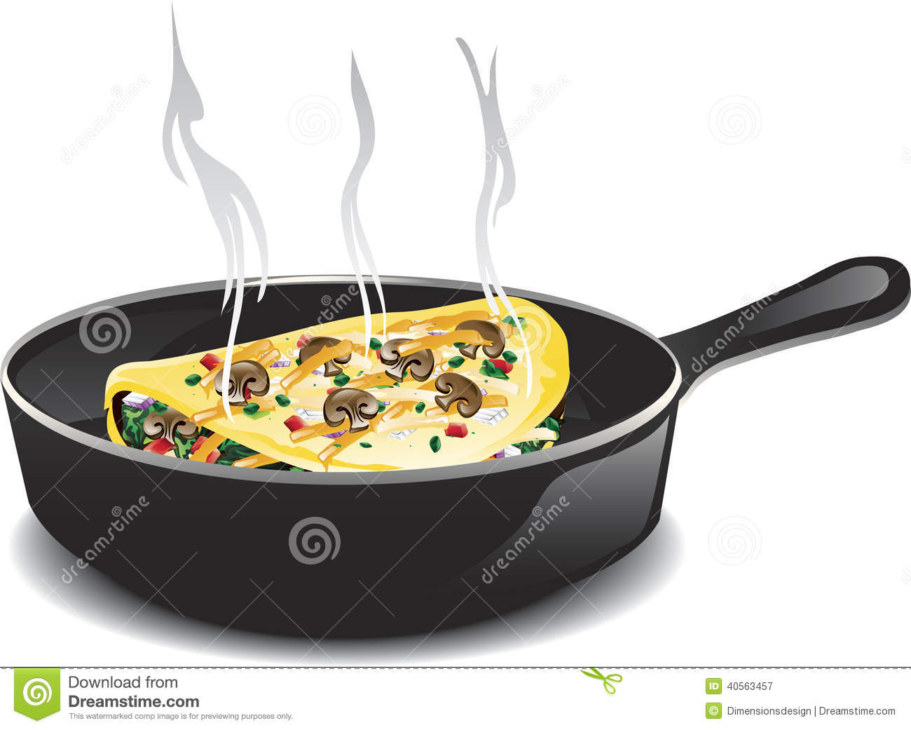 Detail Omelette Clipart Nomer 47