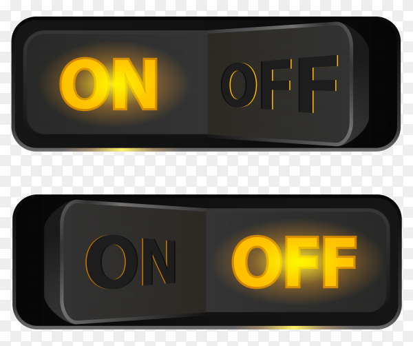 Detail On Off Switch Png Nomer 12