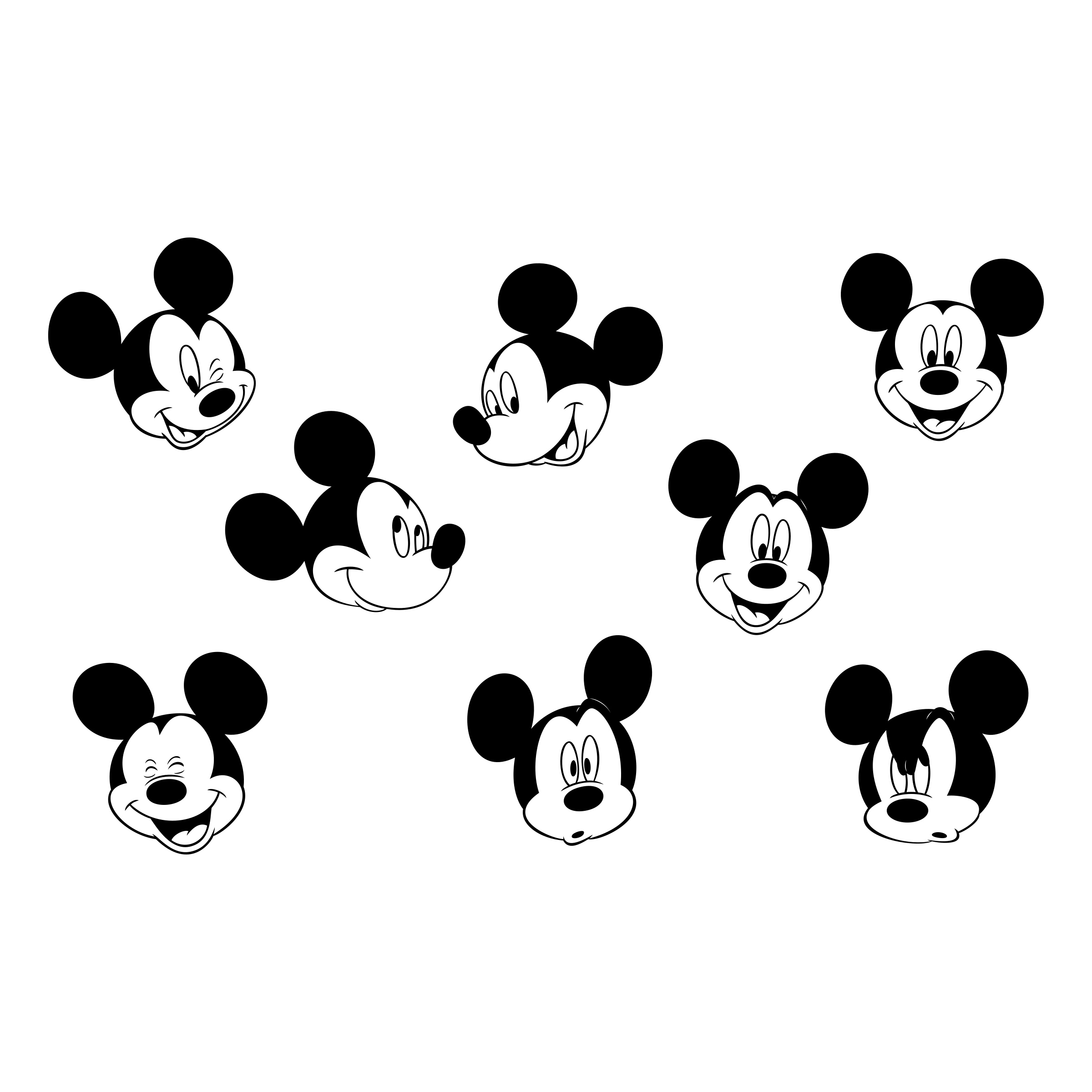 Detail Logo Mickey Nomer 25