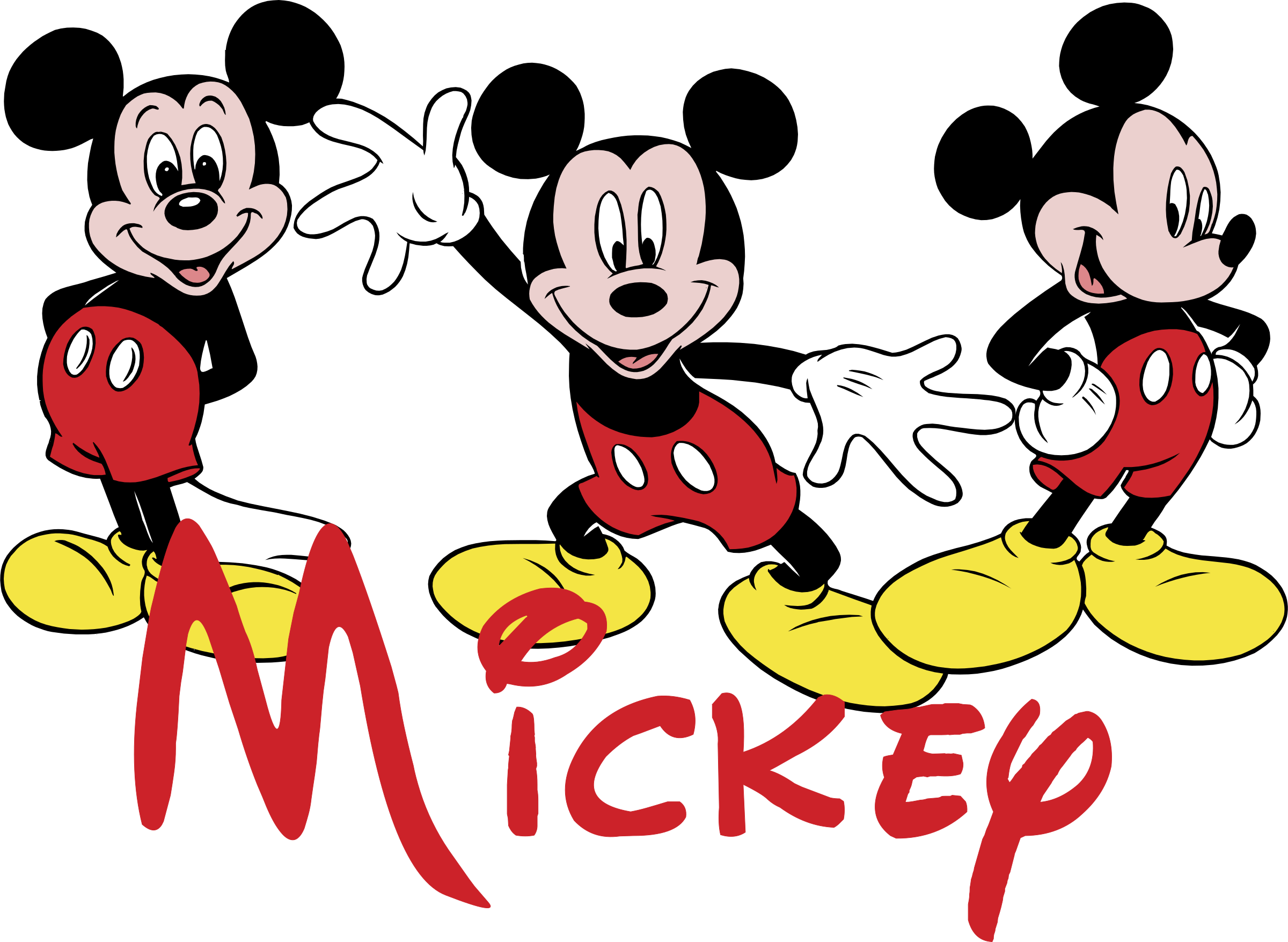 Detail Logo Mickey Nomer 45