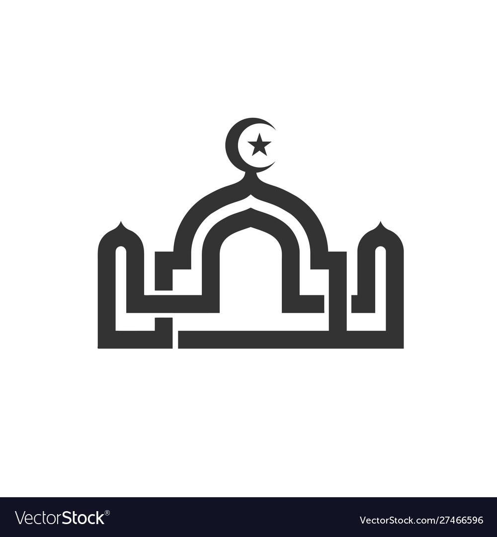 Logo Mosque Vector - KibrisPDR