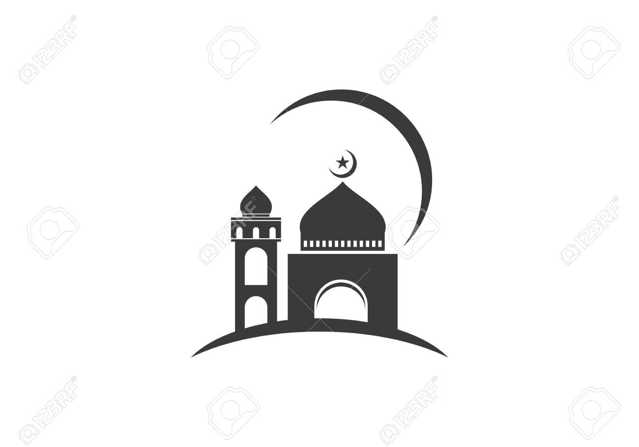 Detail Logo Mosque Vector Nomer 13