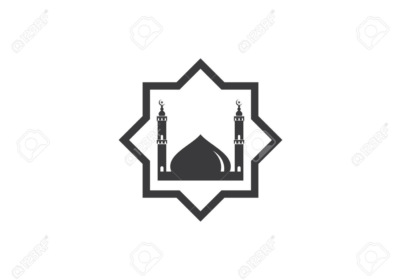 Detail Logo Mosque Vector Nomer 3
