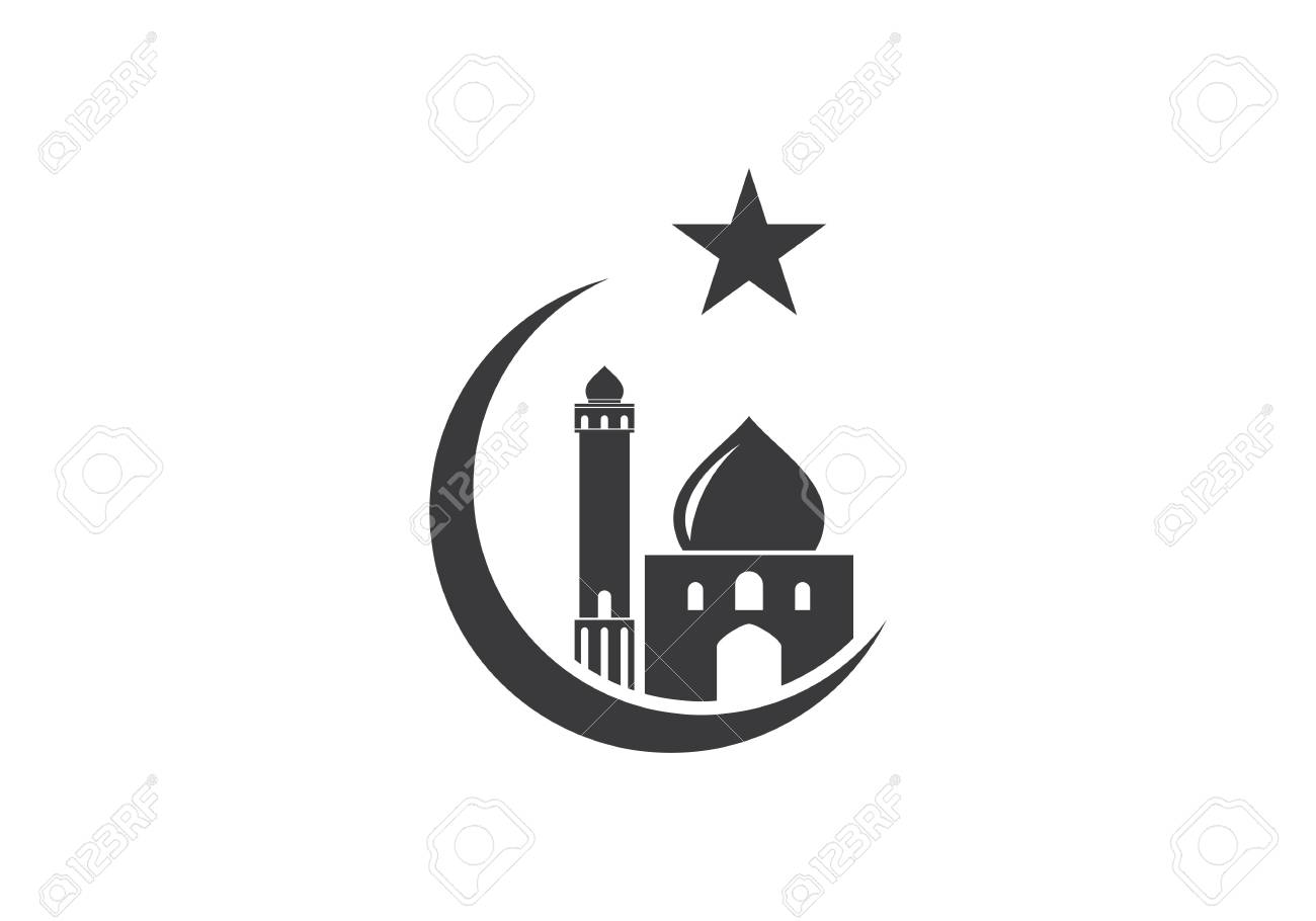 Detail Logo Mosque Vector Nomer 9