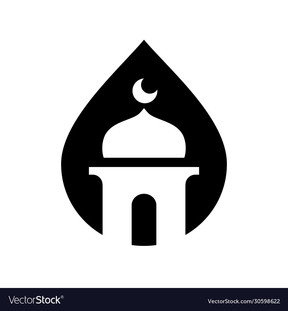 Detail Logo Mosque Vector Nomer 10