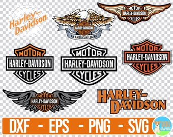 Detail Logo Motor Harley Davidson Nomer 35