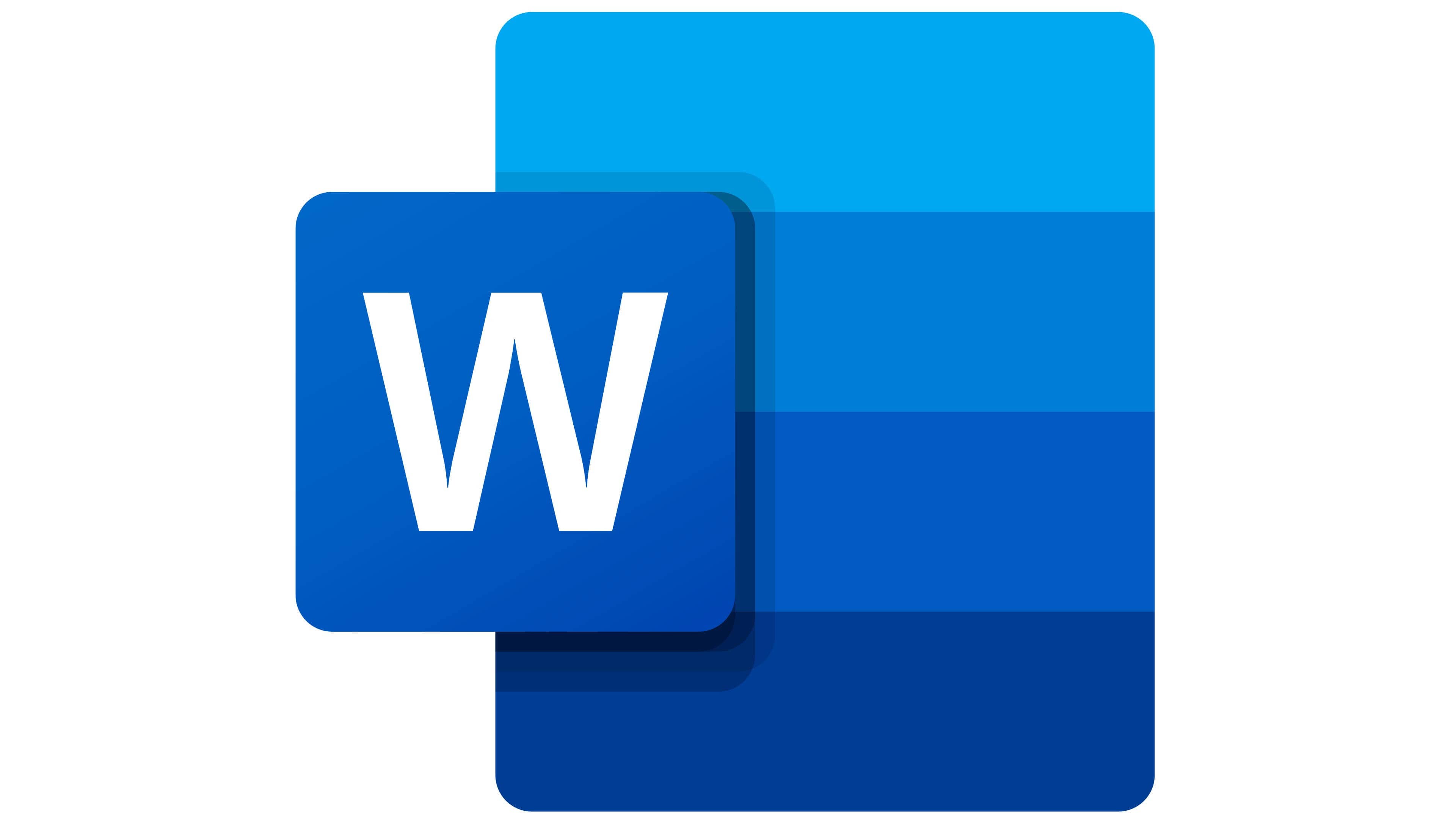 Detail Logo Ms Word Nomer 2