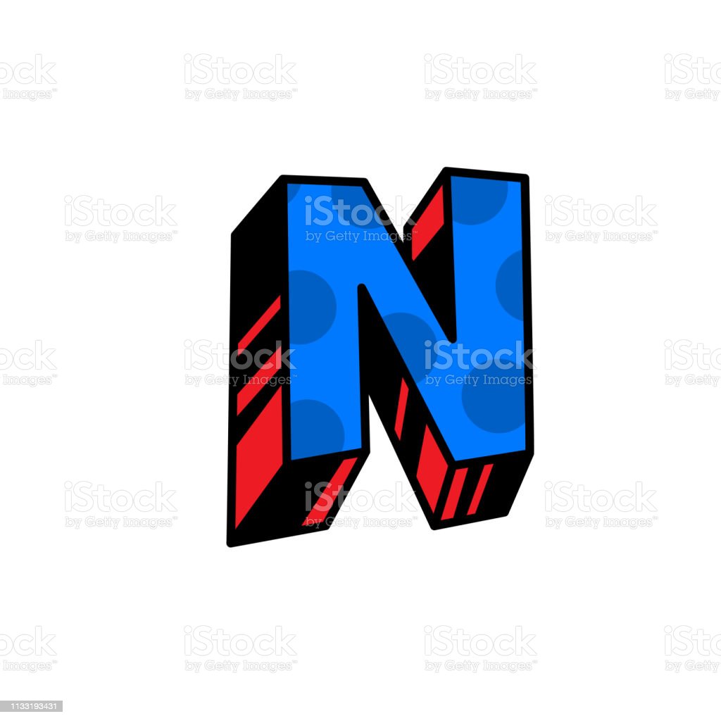 Detail Logo N 3d Nomer 21