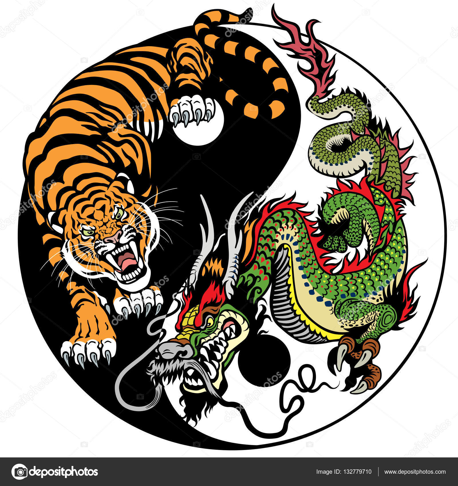 Detail Logo Naga Dan Harimau Nomer 19