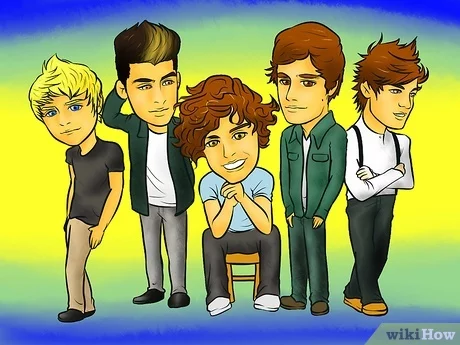 Detail One Direction Kartun Nomer 10