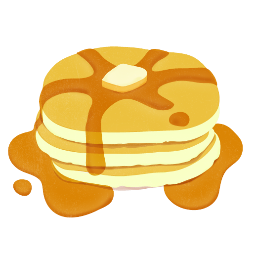 Detail One Pancake Clipart Nomer 4