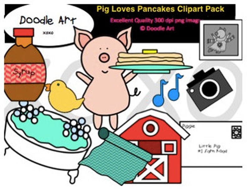 Detail One Pancake Clipart Nomer 40