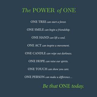 Detail One Person Can Make A Difference Quotes Nomer 33