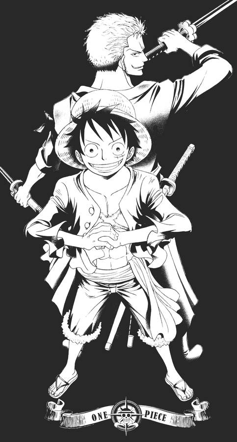 Detail One Piece Black Wallpaper Nomer 21