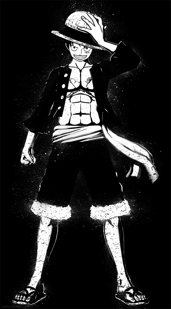 Detail One Piece Black Wallpaper Nomer 39