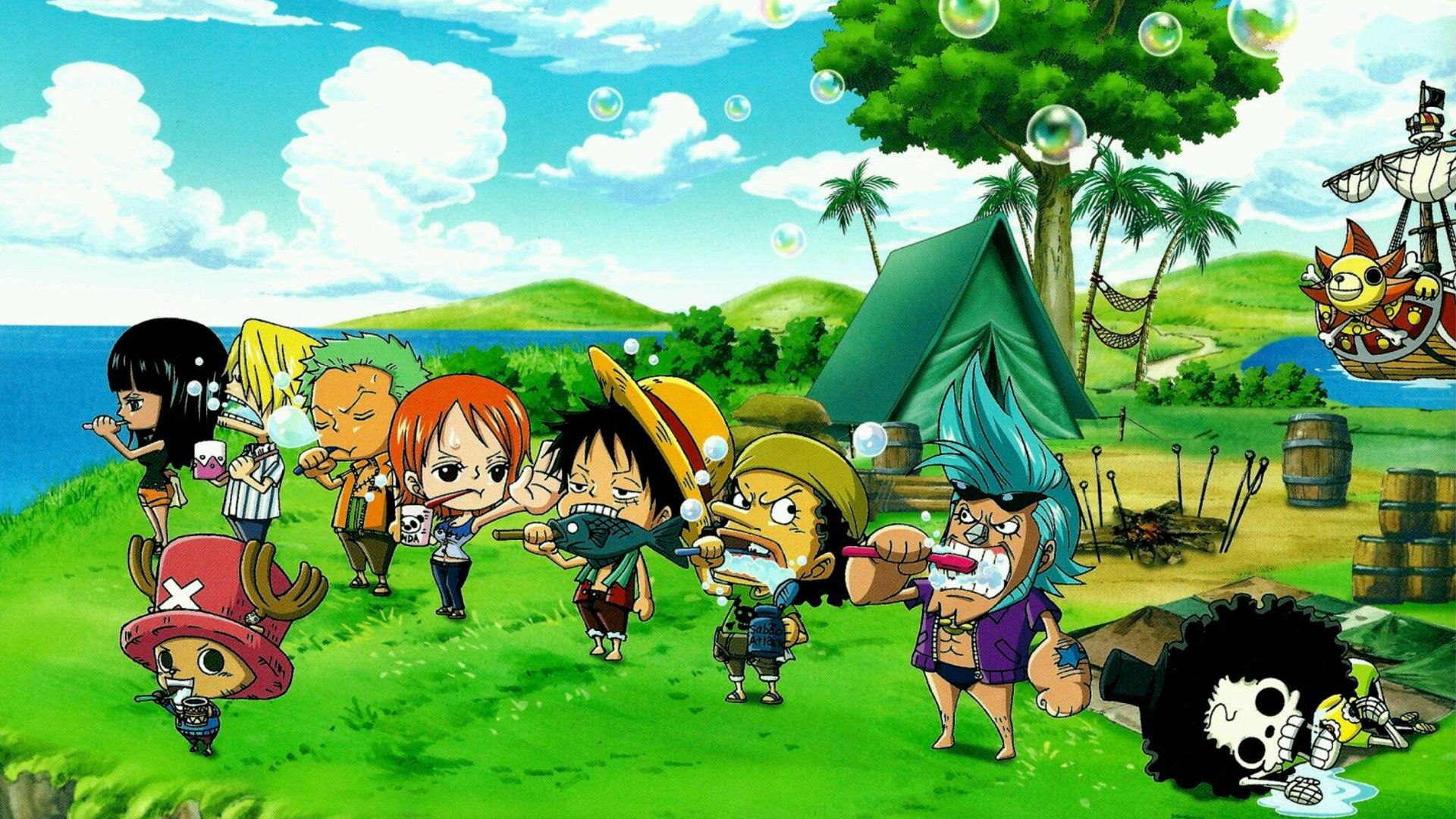 Detail One Piece Chibi Wallpaper Nomer 23