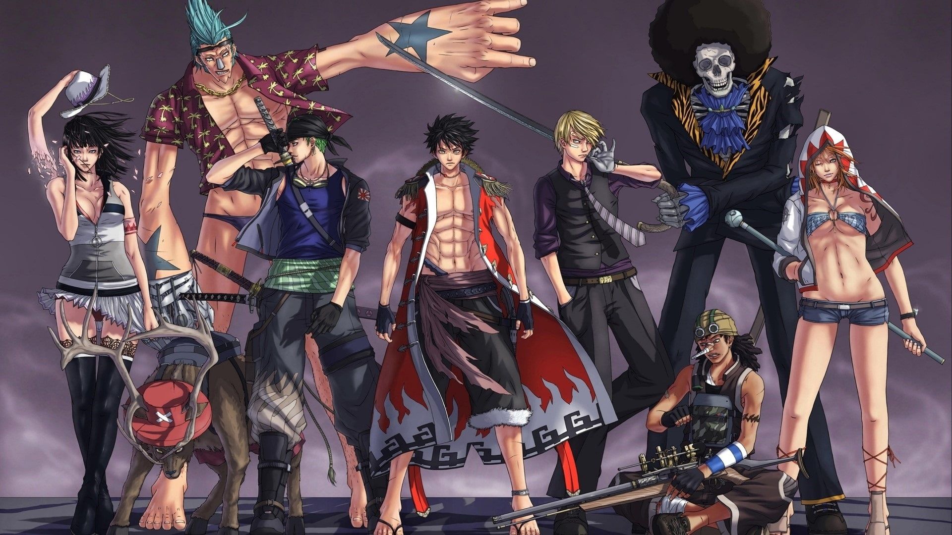 Detail One Piece Hd Wallpaper 1920x1080 Nomer 20