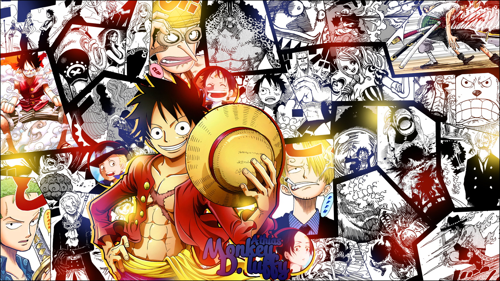 Detail One Piece Hd Wallpaper 1920x1080 Nomer 50