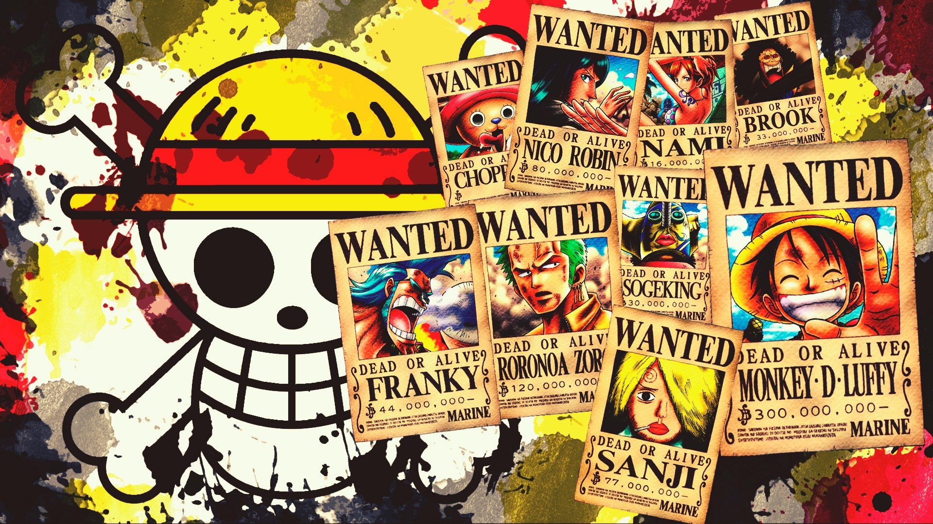 Detail One Piece Hd Wallpaper 1920x1080 Nomer 8