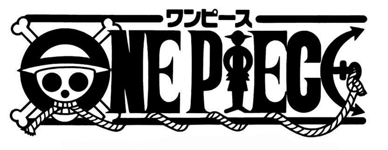 One Piece Logo Black And White - KibrisPDR