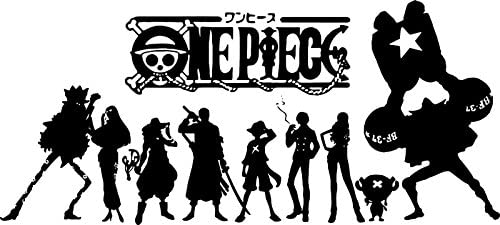 Detail One Piece Logo Black And White Nomer 21