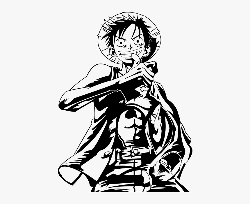 Detail One Piece Logo Black And White Png Nomer 13