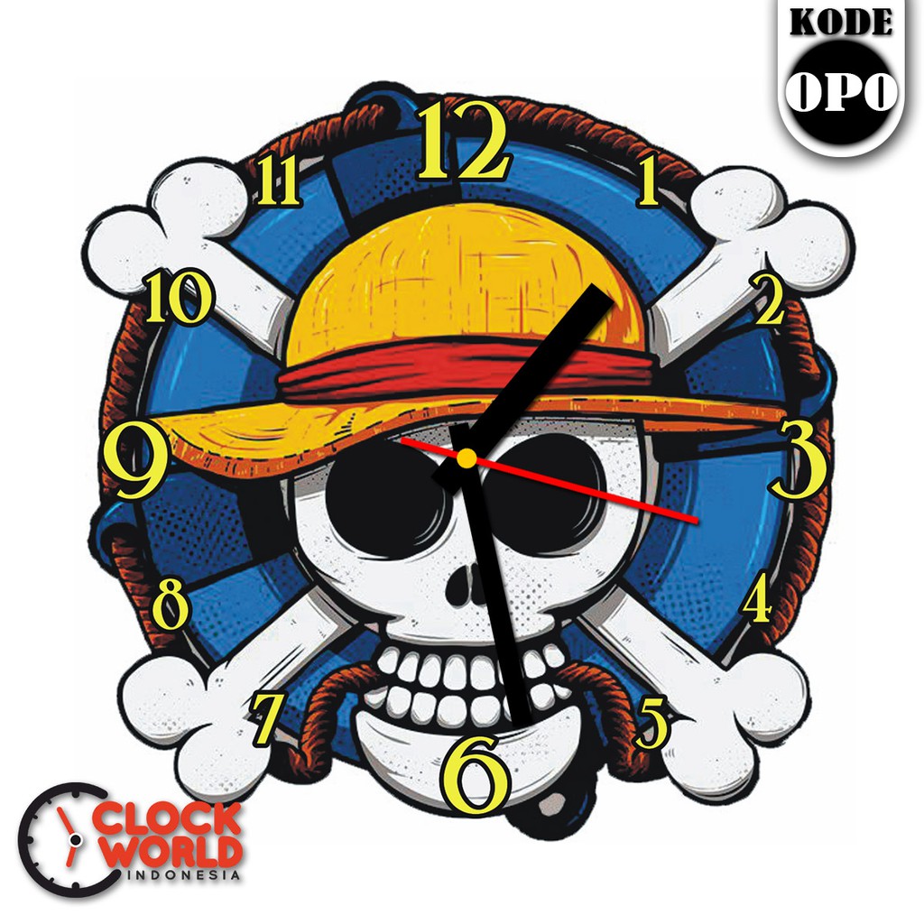 Detail One Piece Logo Luffy Nomer 51