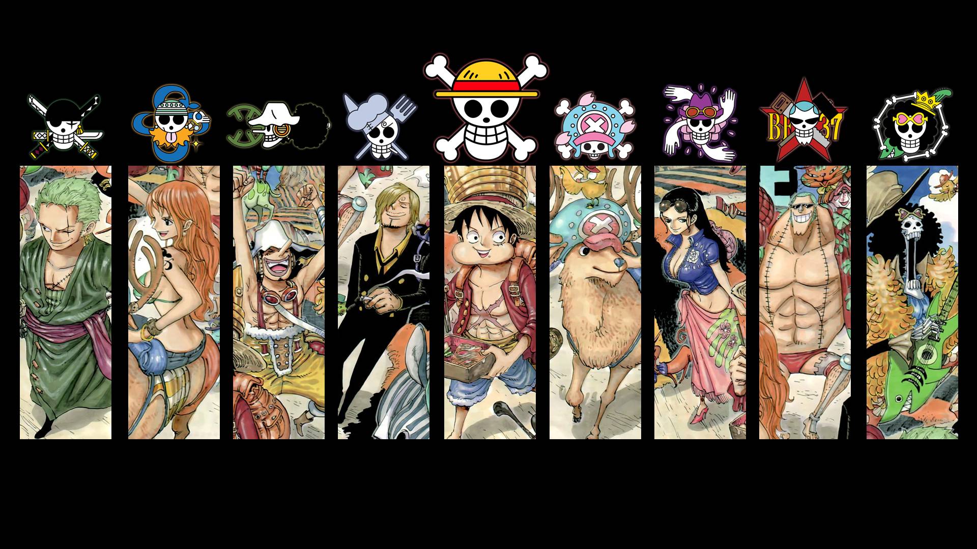 Detail One Piece New World Hd Wallpaper 1920x1080 Nomer 8